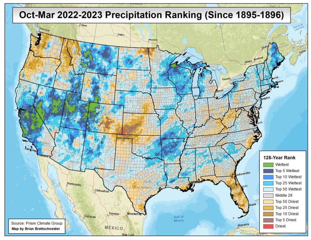 Record Snowpack In The West The Hoyt Report   20230401 184052 1024x791 